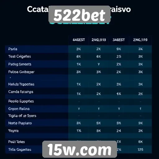 Comparativo entre 522bet e concorrentes
